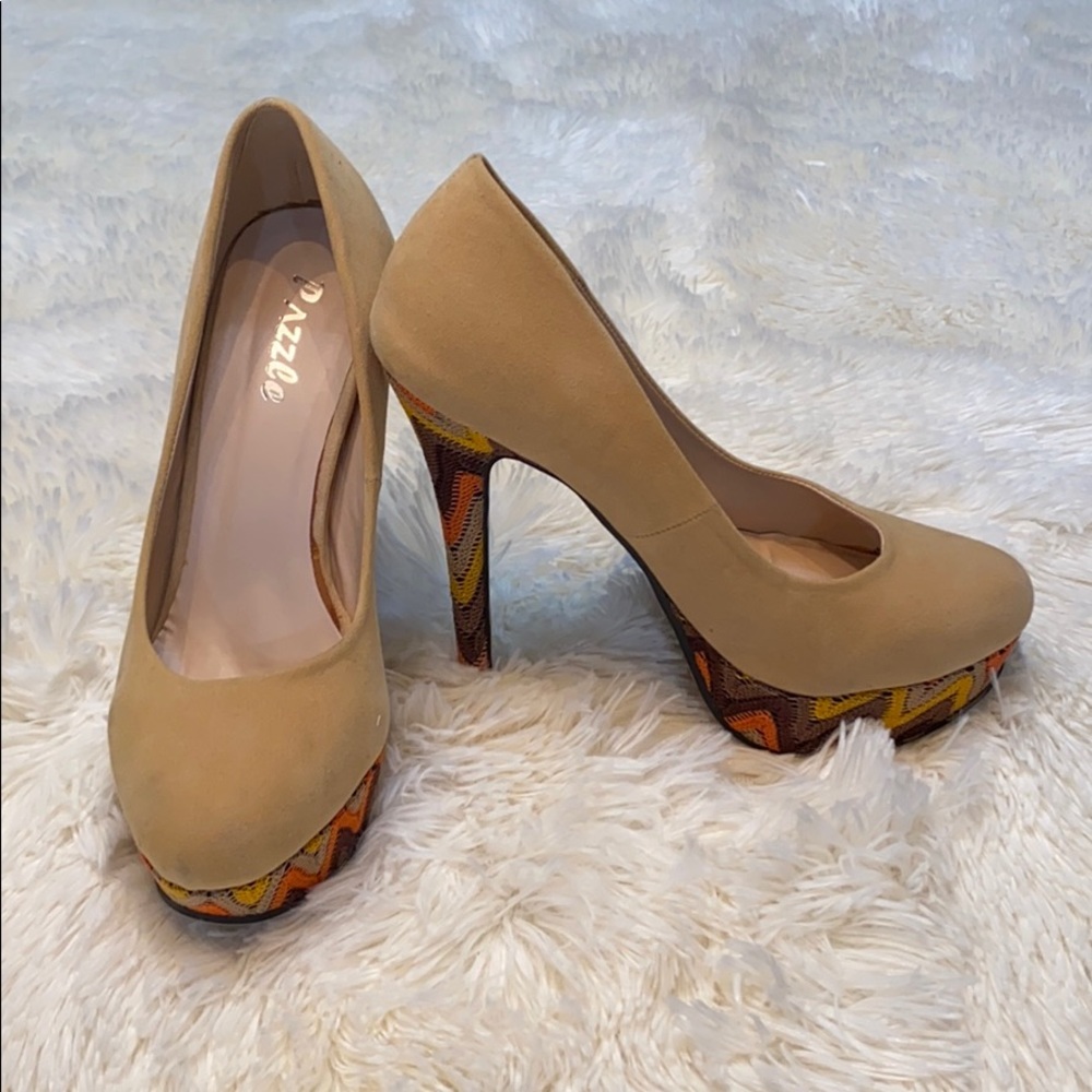 Tan heels